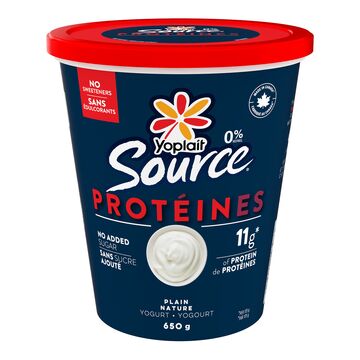 Yoplait Yogourt nature protéiné 0%
