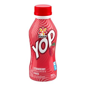 Yoplait Yogourt à boire à saveur de fraise 1,5%