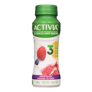 Activia Yogourt probiotique à boire aux baies 1,5 %