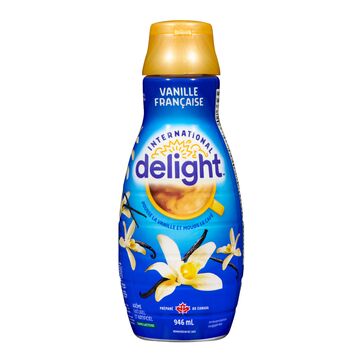 International Delight Rehausseur de café à saveur de vanille française