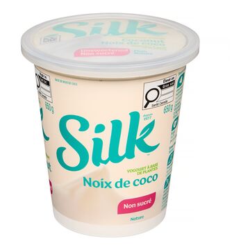 Silk Yogourt nature non sucré à base de noix de coco