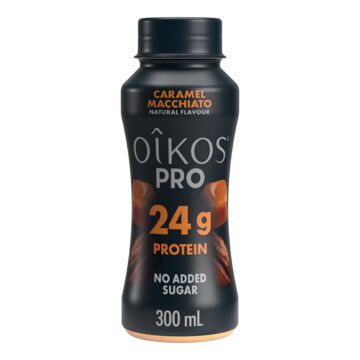 Oikos Yogourt grec à boire à saveur de macchiato au caramel 0,5 %