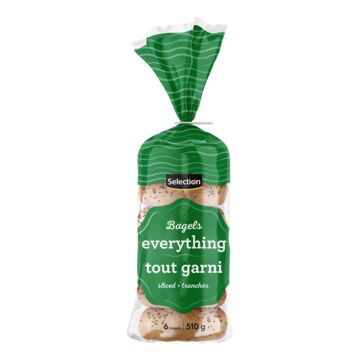 Selection Bagels tout garnis