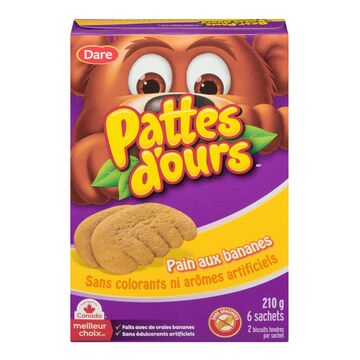 Dare Biscuit au pain aux bananes