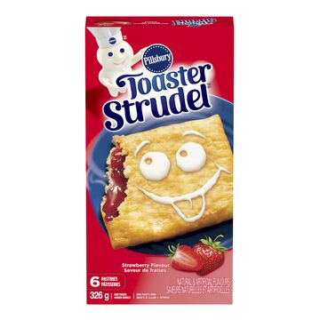Pillsbury Pâtisseries à saveur de fraises avec glaçage surgelées