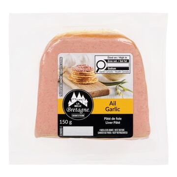 La Belle Bretagne Pâté de foie à l'ail