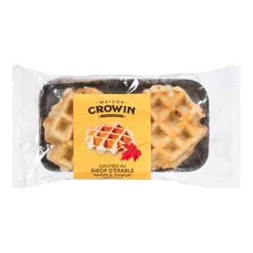 Maison Crowin Gaufres à saveur de sirop d'érable pur