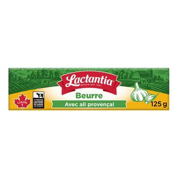 Lactantia Beurre à l'ail et aux herbes de Provence