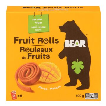 Bear Rouleaux de fruits à la mangue