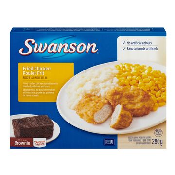 Swanson Repas de poulet frit surgelé
