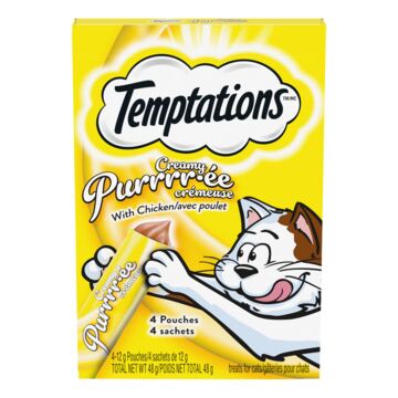 Temptations Gâteries pour chats au poulet
