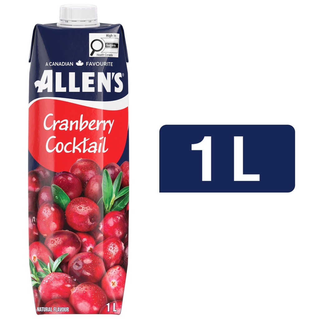 The Allens Allen's Cocktail aux Canneberges 1L