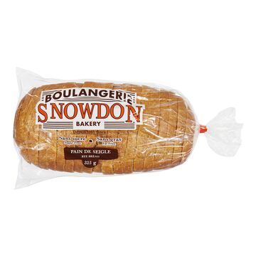 Boulangerie Snowdon Pain au seigle tranché