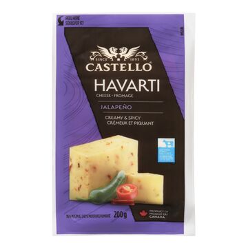 Castello Fromage havarti aux piments jalapeño