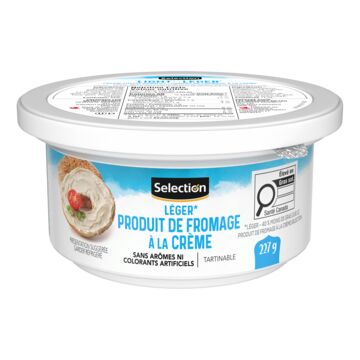 Selection Fromage à la crème léger