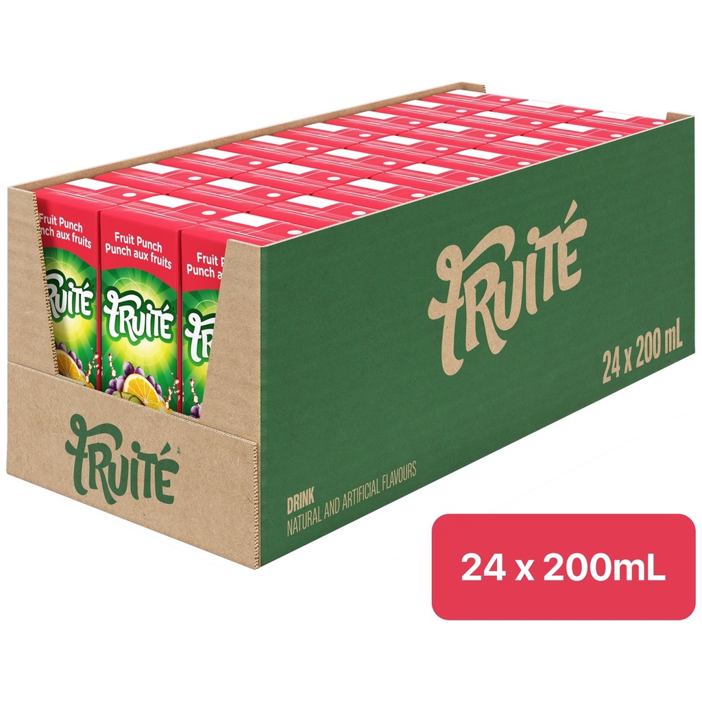 Fruits Fruité Boisson Punch aux 24X200ML
