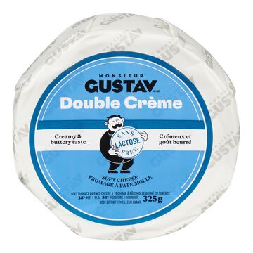 Monsieur Gustav Fromage double crème à croûte fleurie
