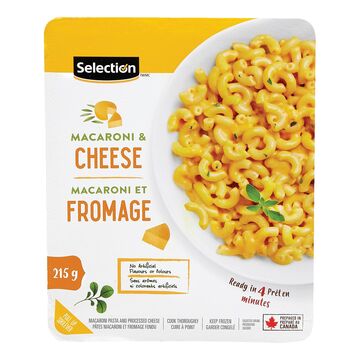 Selection Macaroni au fromage surgelé