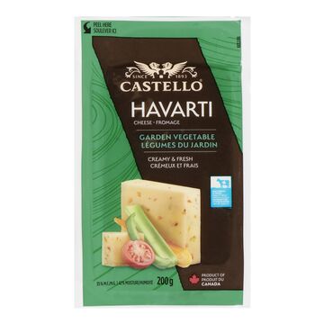 Castello Fromage havarti aux légumes du jardin