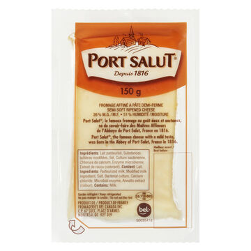 Port Salut Fromage affiné à pâte demi-ferme