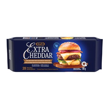 Kraft Produit de fromage cheddar en tranches épaisses