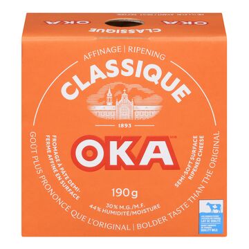 Oka Fromage à pâte demi-ferme affiné en surface