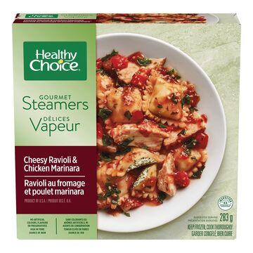 Healthy Choice Ravioli au fromage et poulet marinara surgelé