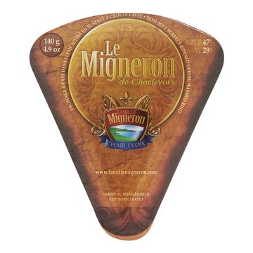 Famille Migneron Charlevoix Fromage à pâte demi-ferme affiné en surface à croûte lavée