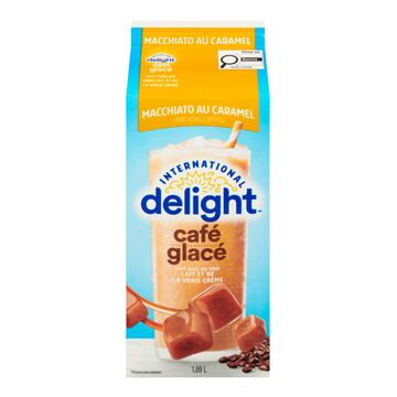 International Delight Boisson de café glacé à saveur de macchiato au caramel