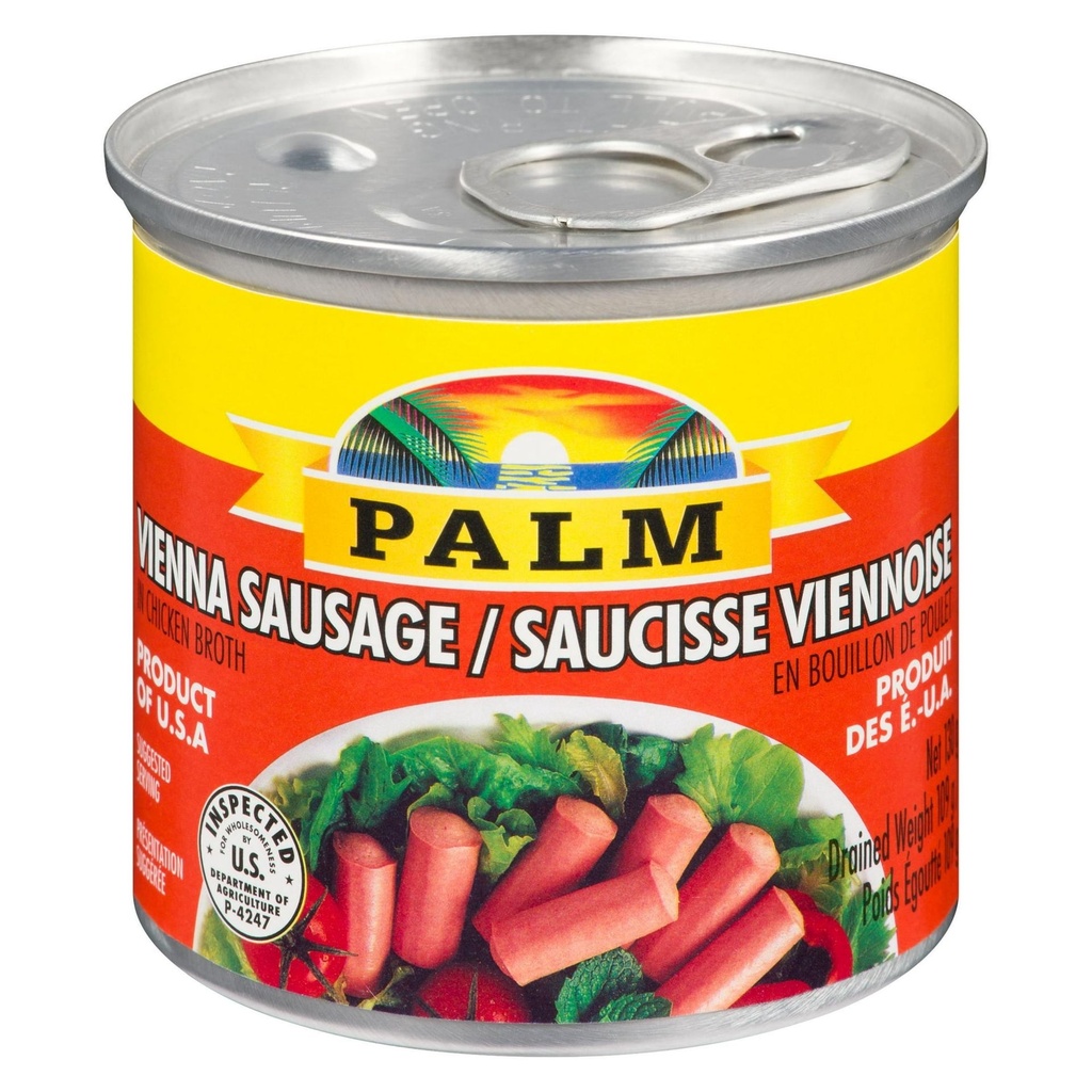Palm Saucisse Viennoise en Bouillon de Poulet