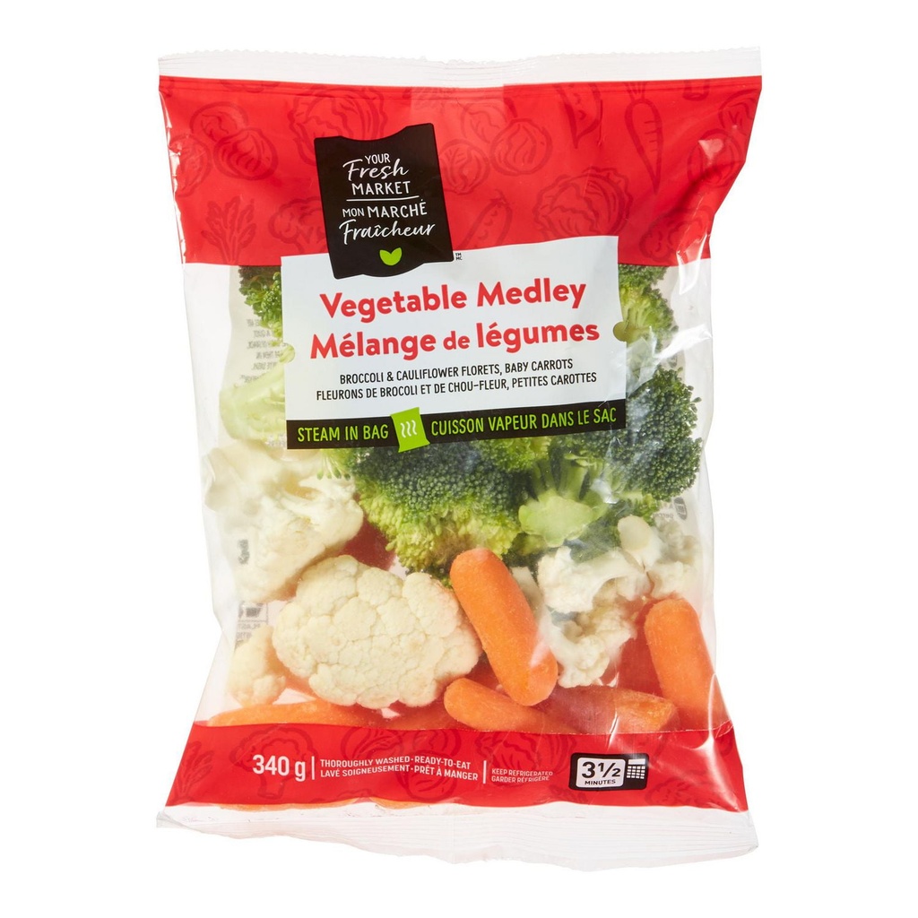 Mélange de légumes Mon marché fraîcheur 340 g