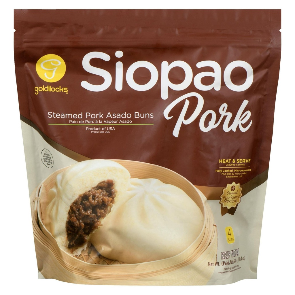 Goldilocks Brioches de Porc à la Vapeur 580 g