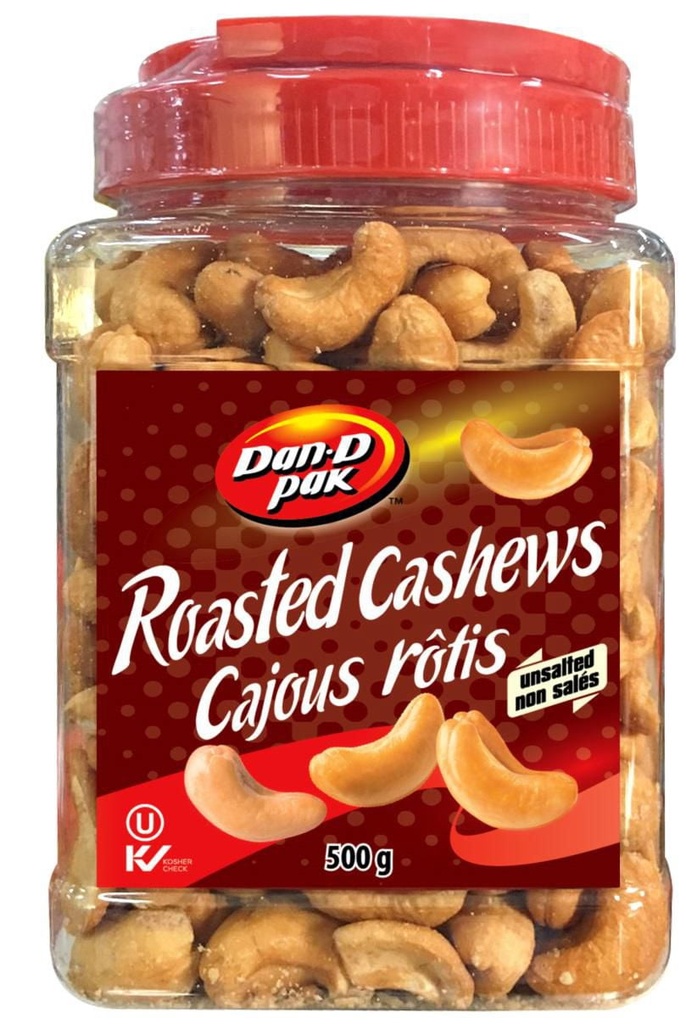 Dan-D-Pak Dan D Pak Cajous rôtis non sales