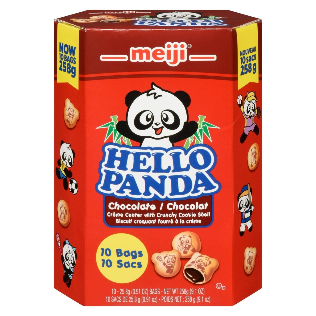 Meiji Géant Hello Panda Biscuits - Chocolat