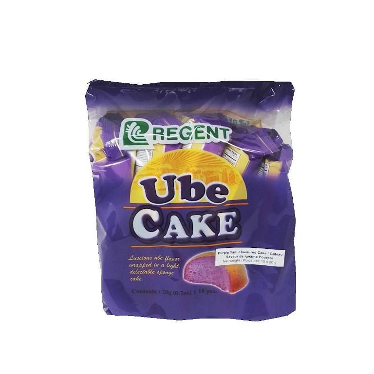 Regent Gâteau à l'Igname Pourpre x, Gâteau-Éponge Saveur d'Igname Pourpre