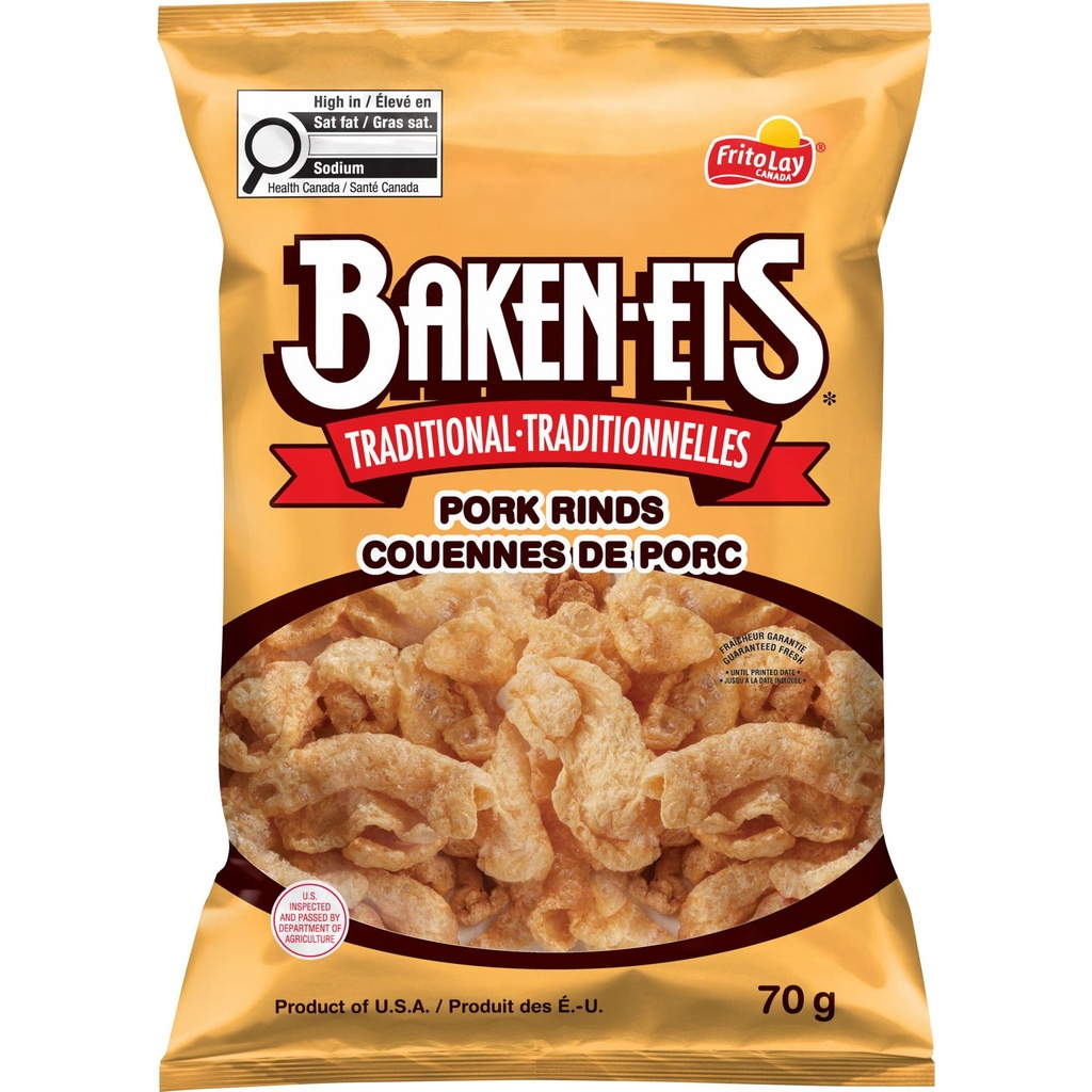 Couennes de porc fumées Baken-Ets Traditionnelles