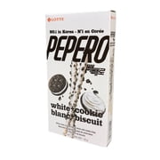 Bâtonnets de biscuits Lotte Pepero - Biscuits blancs