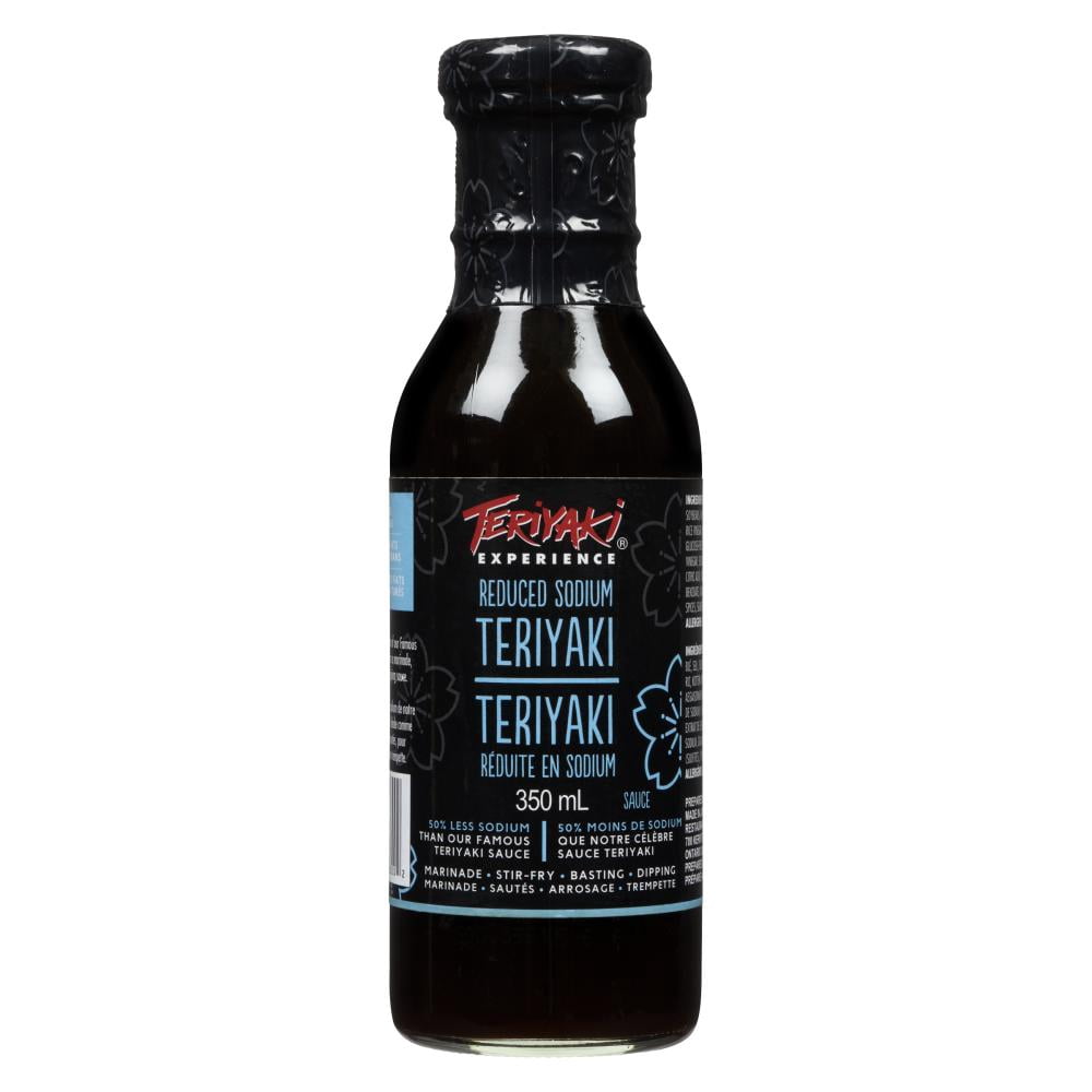Teriyaki Experience Sauce Teriyaki Réduite en Sodium
