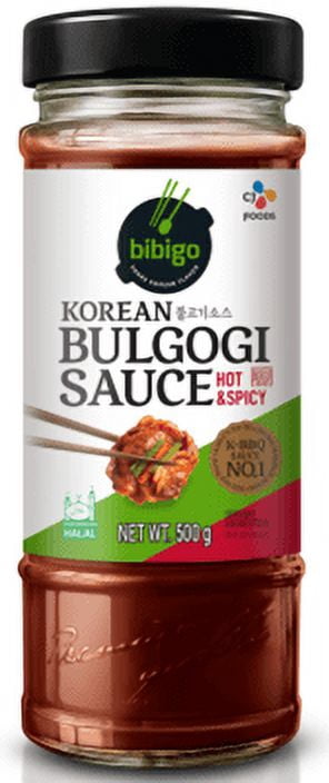 CJ Bibigo Sauce Bulgogi Coréenne Épicée & Pimentée, 500g