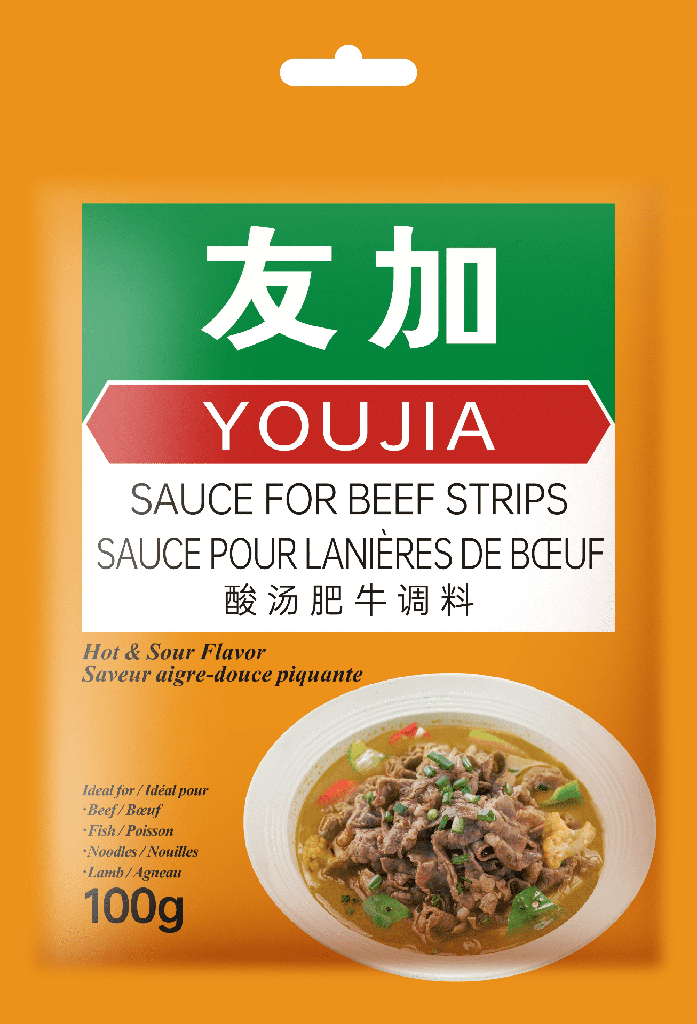 YOUJIA SAUCE POUR LANIERES DE BOEUF