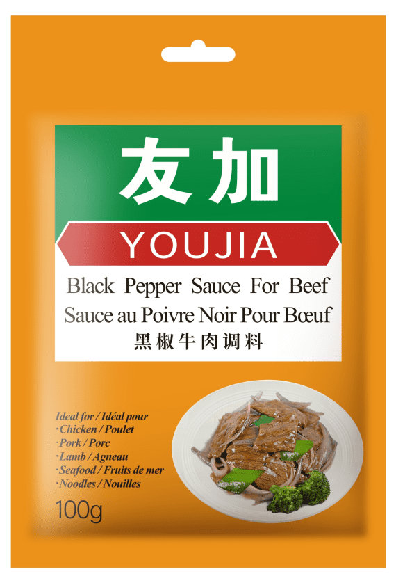 Youjia Sauce Au Poivre Noir Pour Bœuf