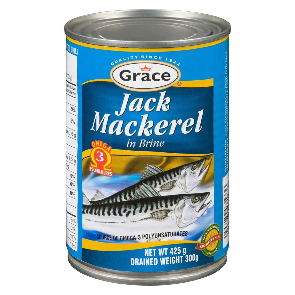 Grace Jack Maquereau en saumure, 443 g Can