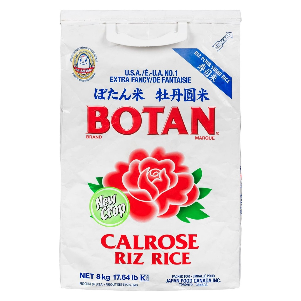 Riz Botan Calrose 8 kg