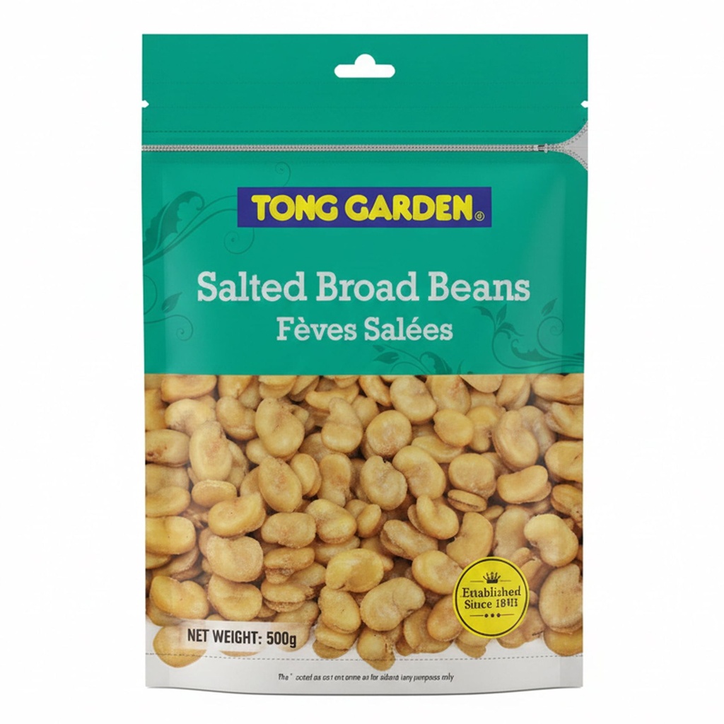 Fèves sales de Tong Garden, 500g