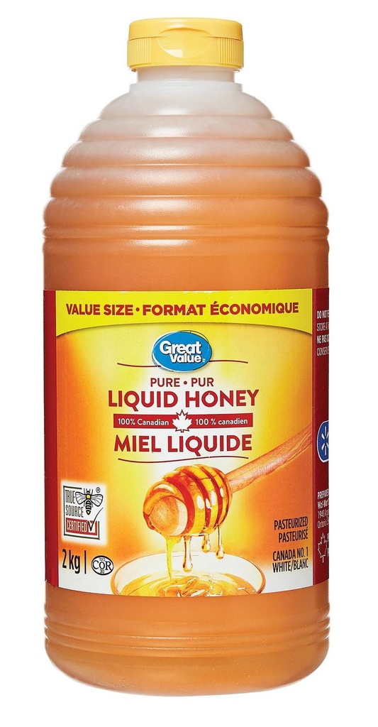 Great Value Miel Liquide Pur