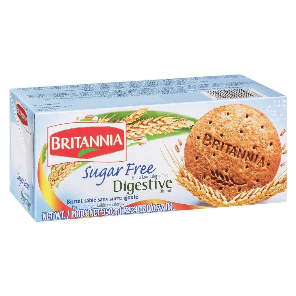 Britannia Digestive Sugar Free 350 G