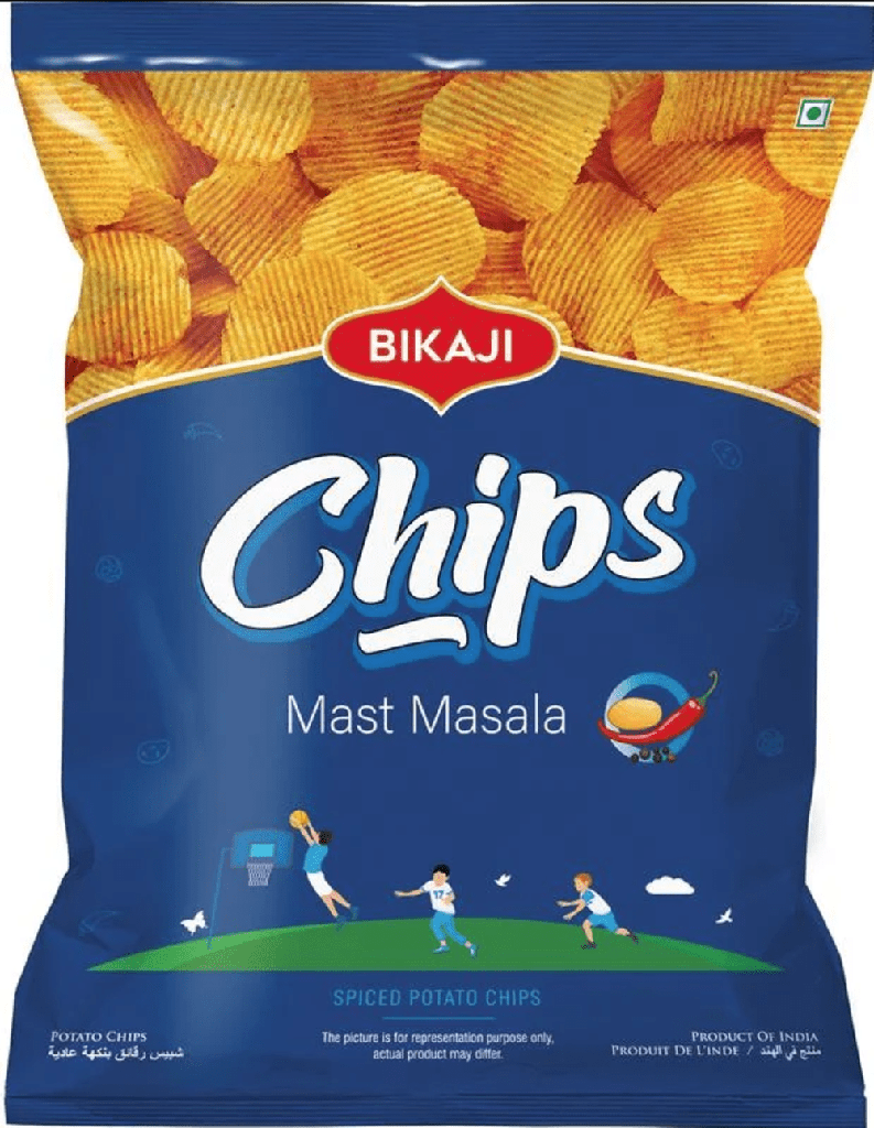 Bikaji Chips Mast Masala, 80g
