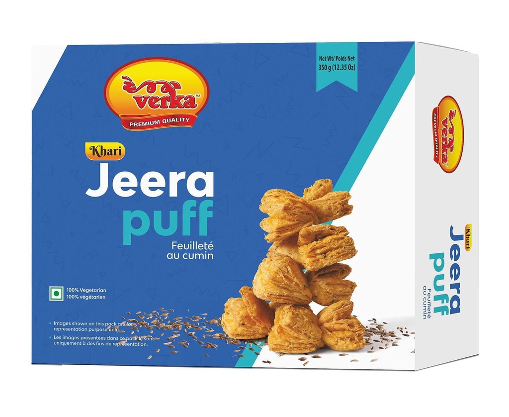 Verka Khari Jeera Puff, 350 g