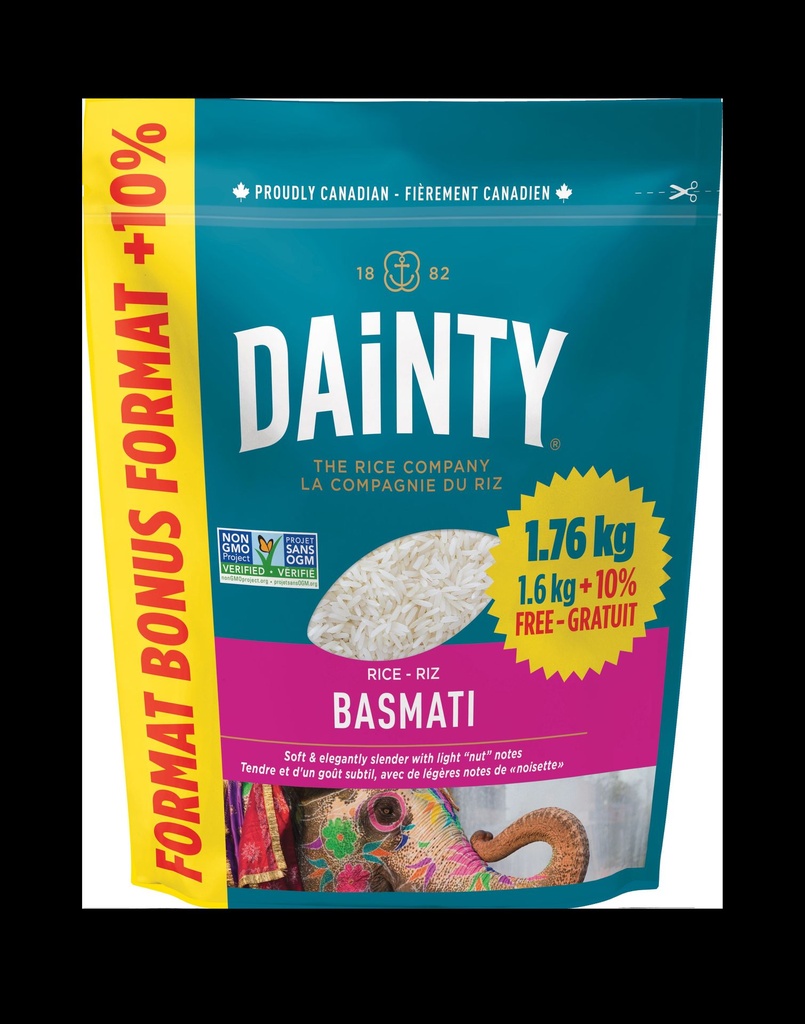 Dainty DTY Riz BASMATI