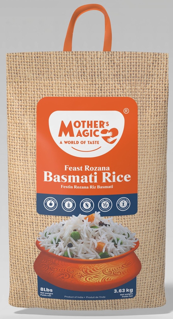 Mother's Magic Riz Basmati Quotidien 8 lb